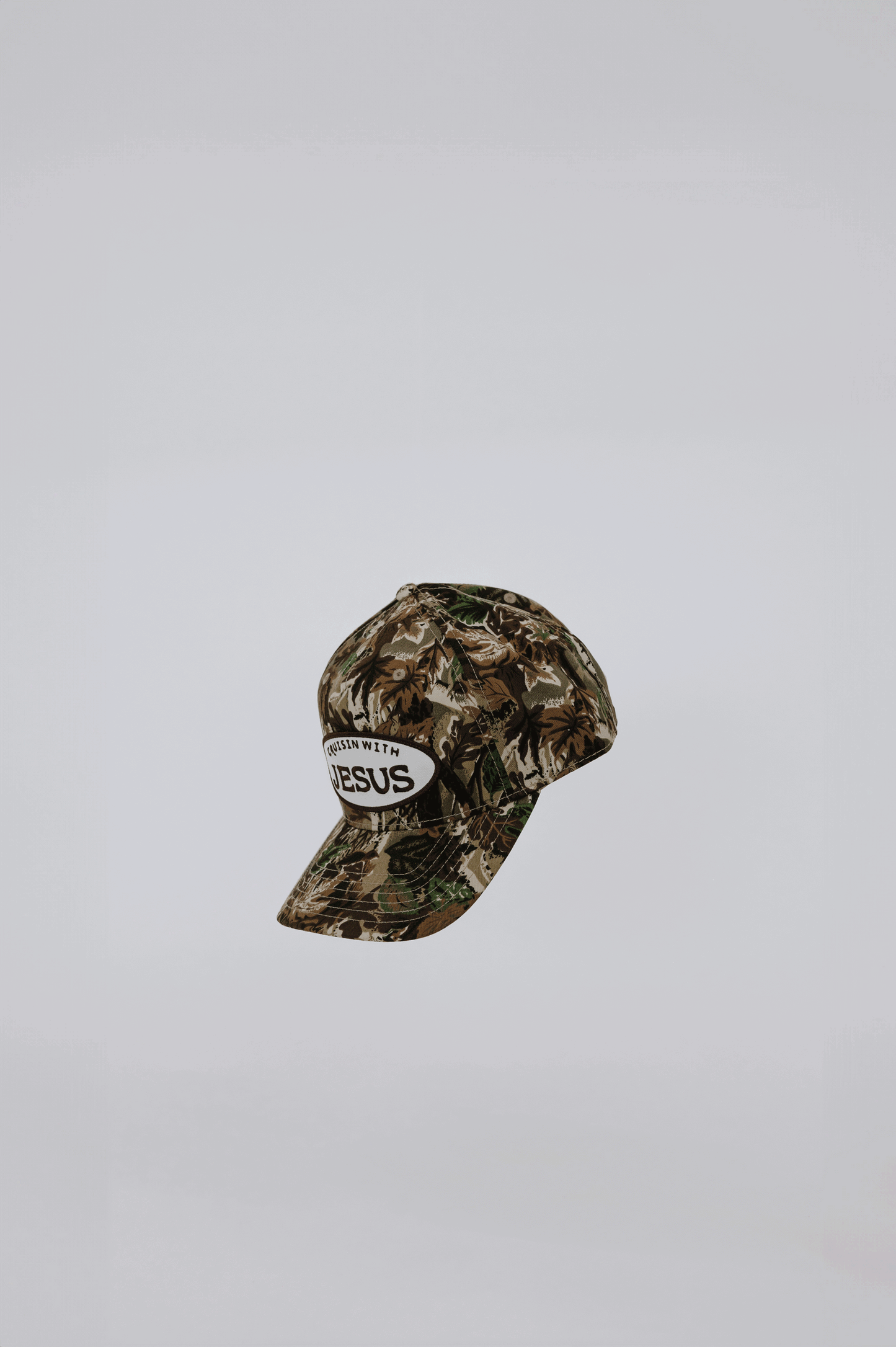 Cruisin with Jesus original camo hat